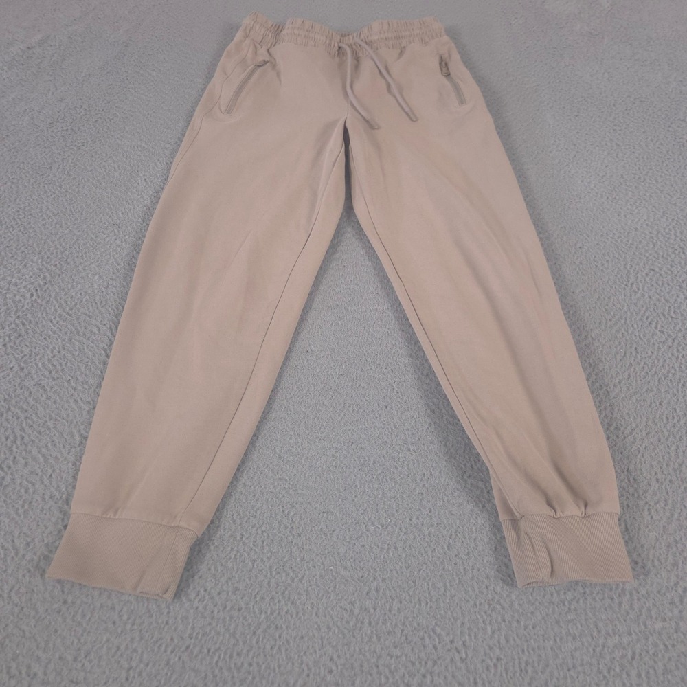 Old Navy‎ Pants Womens Small Tan Dynamic Fleece High-Waisted Jogger Recycled